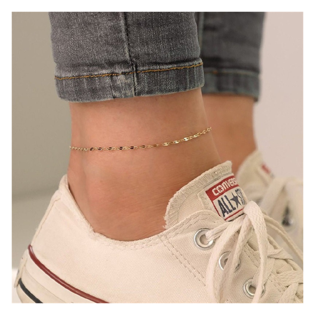 316L Petal  Anklet 詳細画像1｜Misy Jewelry