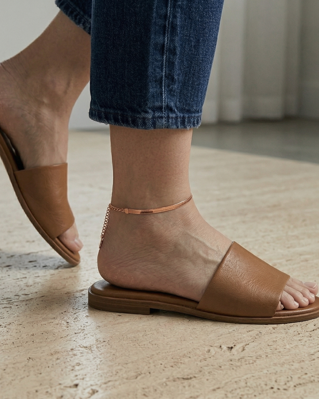 316L Snake Anklet 3mm 詳細画像5｜Misy Jewelry