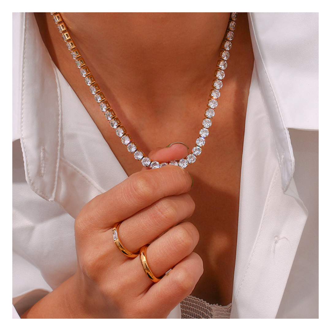 316L Zirconia Necklace 4 size — ディテール | ネックレス | サージカルステンレス316L | Misy Jewelry