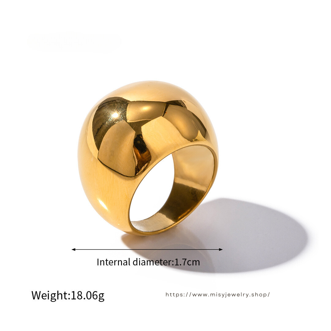 316L Pukuri Ring - リング｜Misy Jewelry