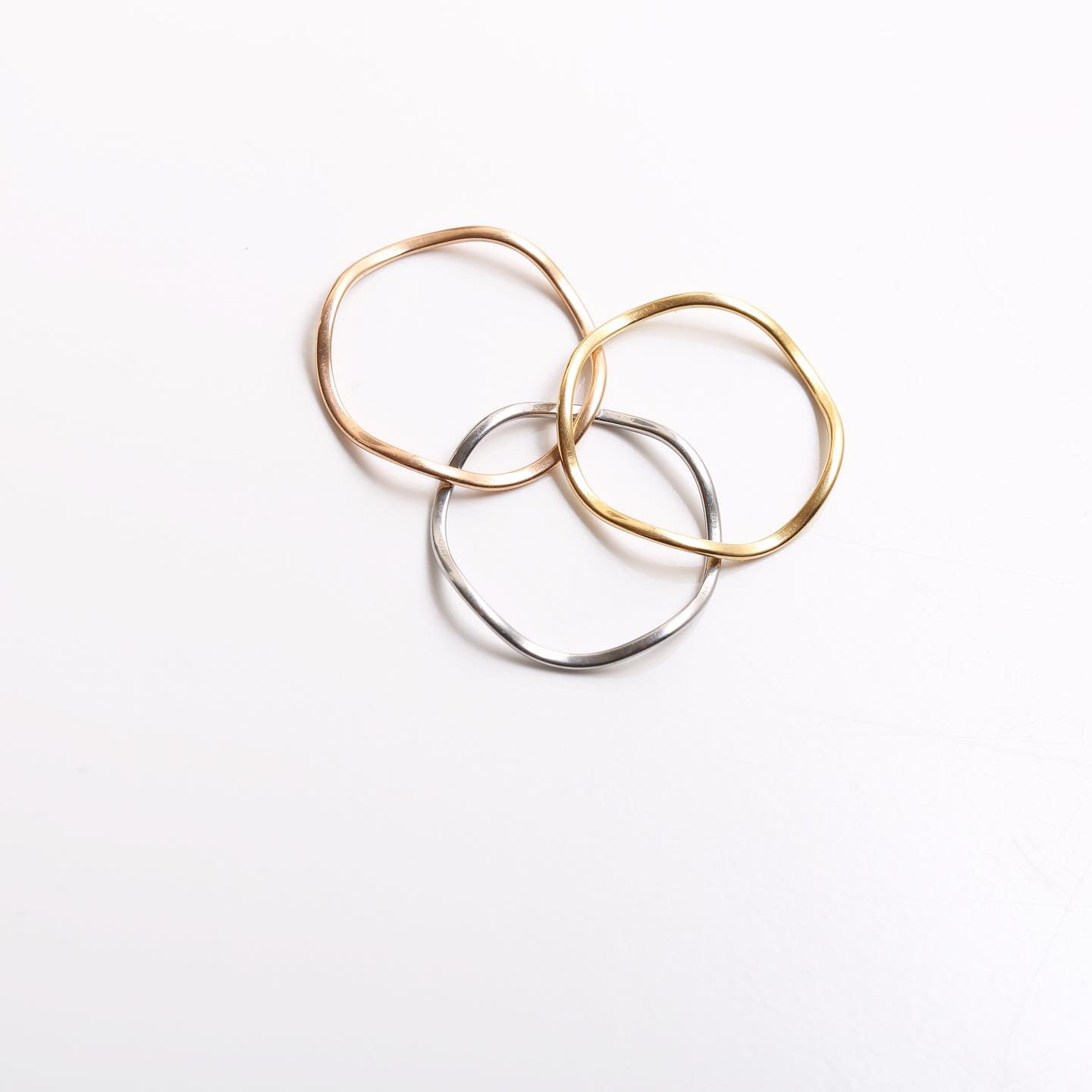 316L wavy ring | リング | サージカルステンレス316L | Misy Jewelry