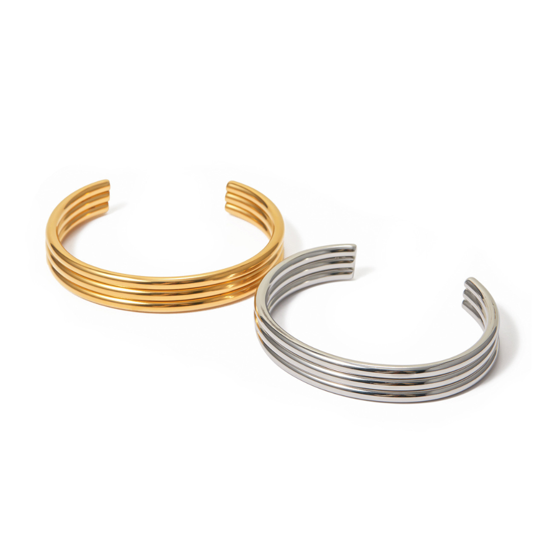 316L Layered Bangle — ディテール | ブレスレット | サージカルステンレス316L | Misy Jewelry