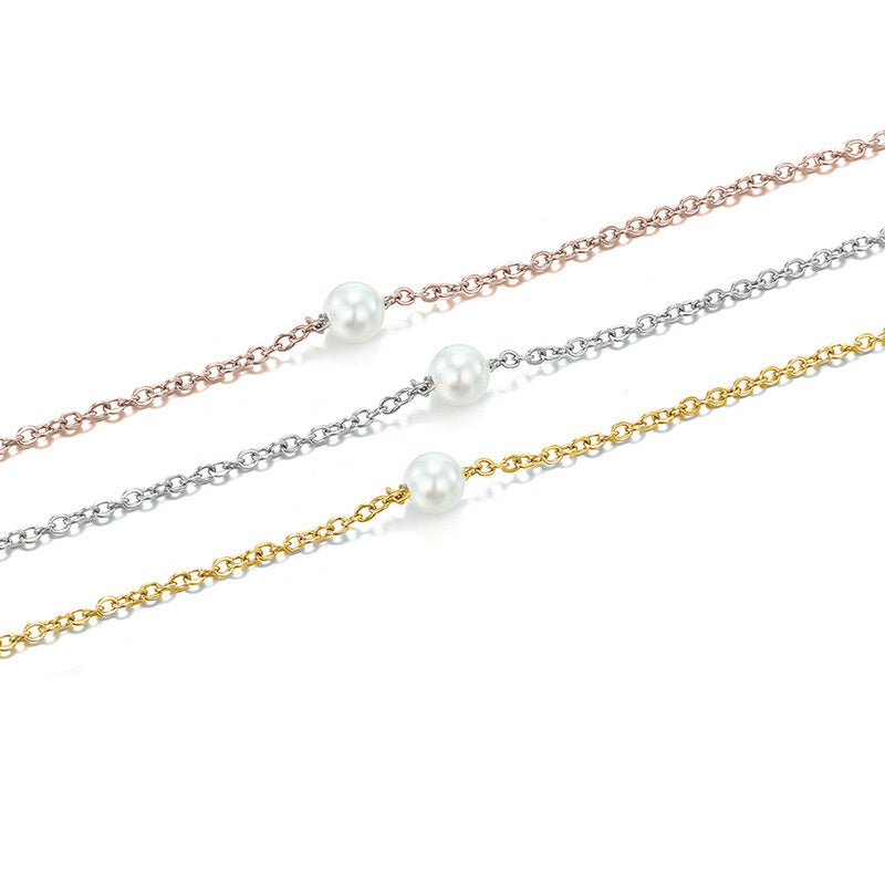 316L Perl Pendant Necklace — ディテール | ネックレス | サージカルステンレス316L | Misy Jewelry