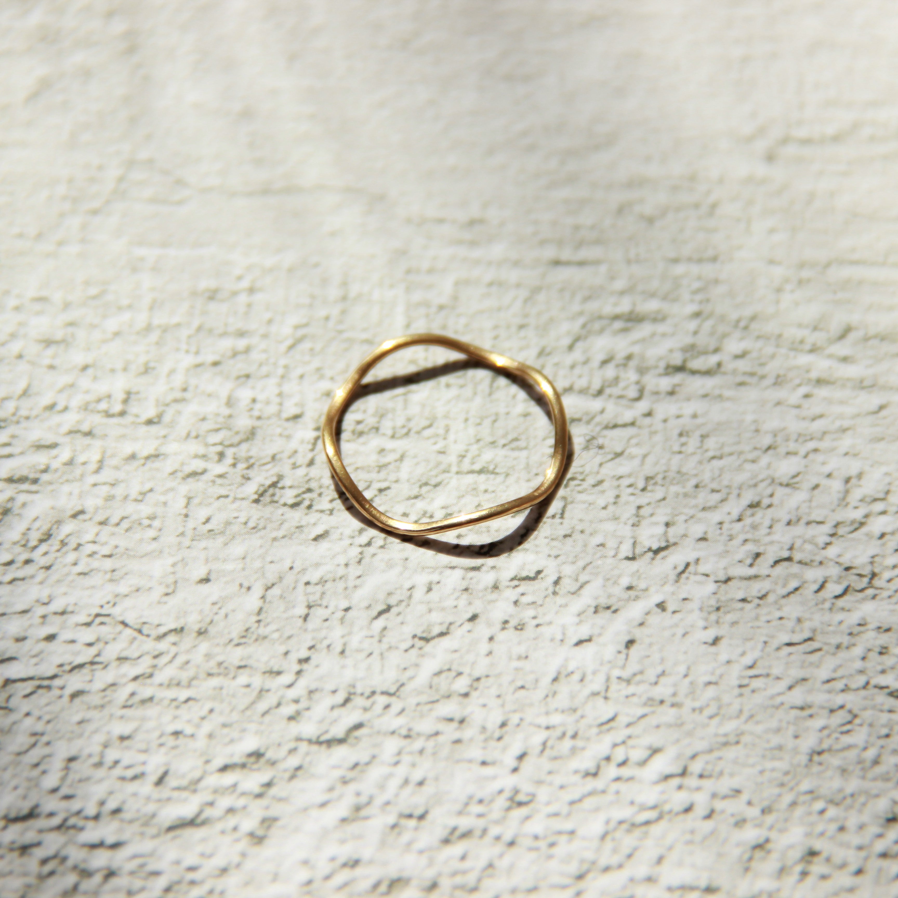 316L wavy ring — ディテール | リング | サージカルステンレス316L | Misy Jewelry