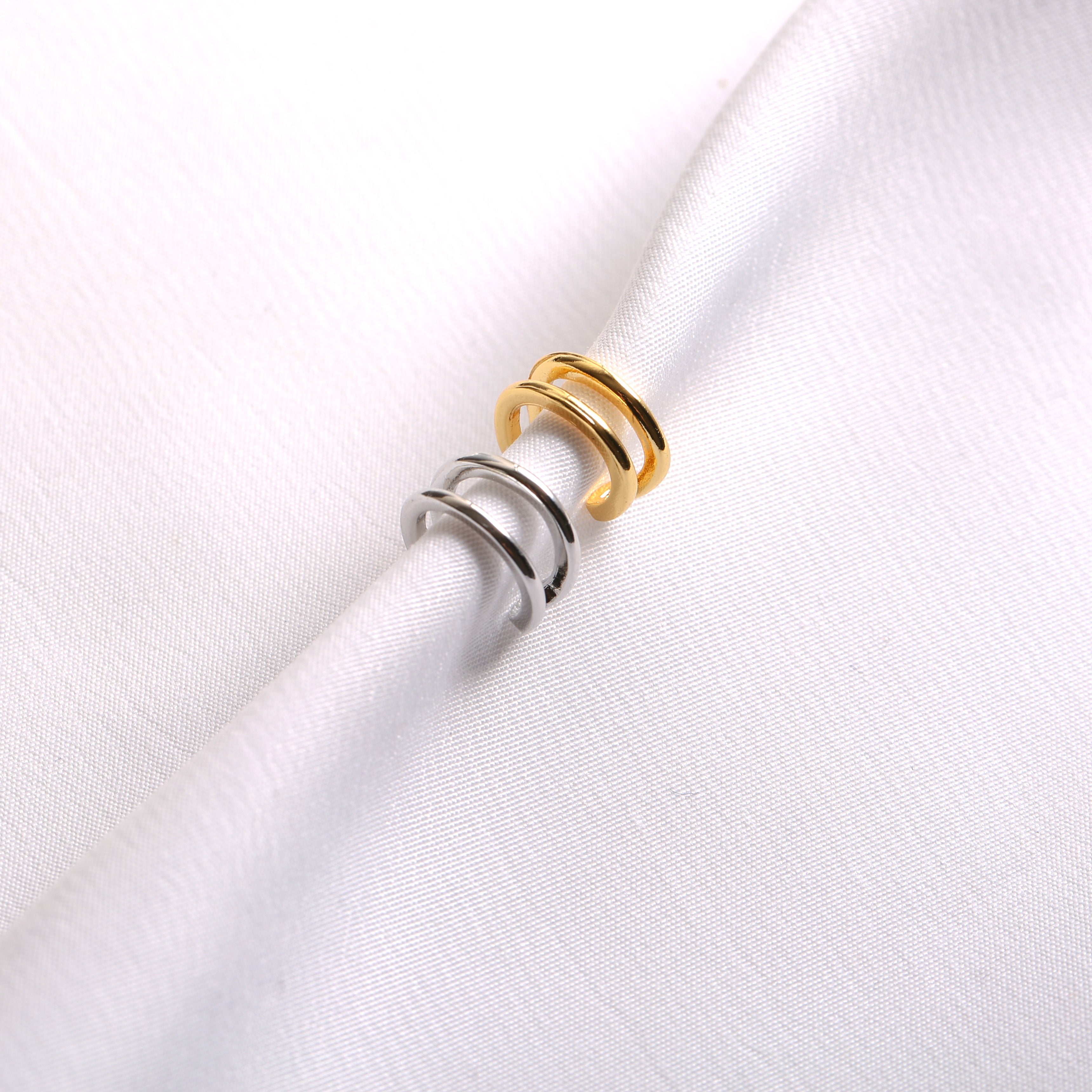 s925 Double ear cuff (Single) — ディテール | リング | サージカルステンレス316L | Misy Jewelry