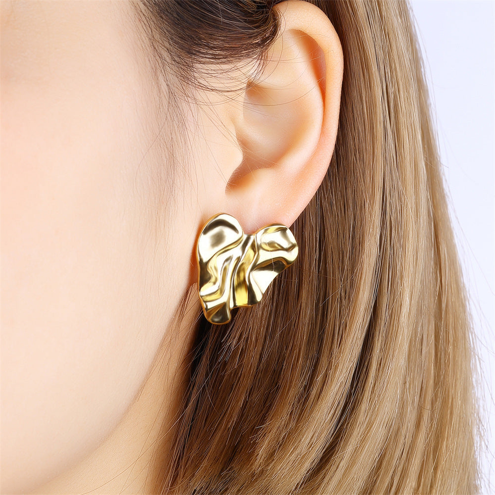 316L Melt Heart Pierce — 着用イメージ | リング | サージカルステンレス316L | Misy Jewelry