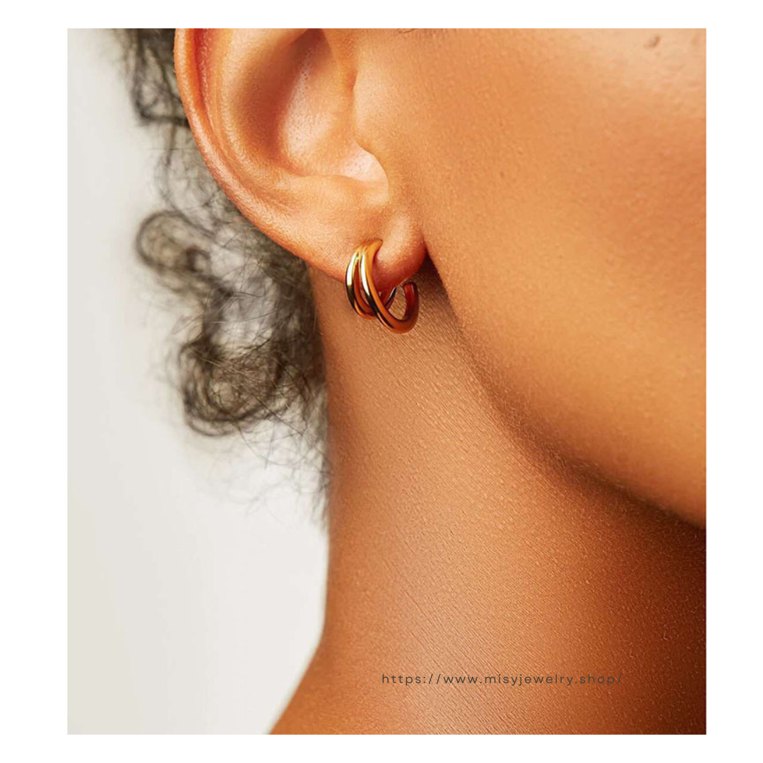 316L Layered Pierce 詳細画像2｜Misy Jewelry