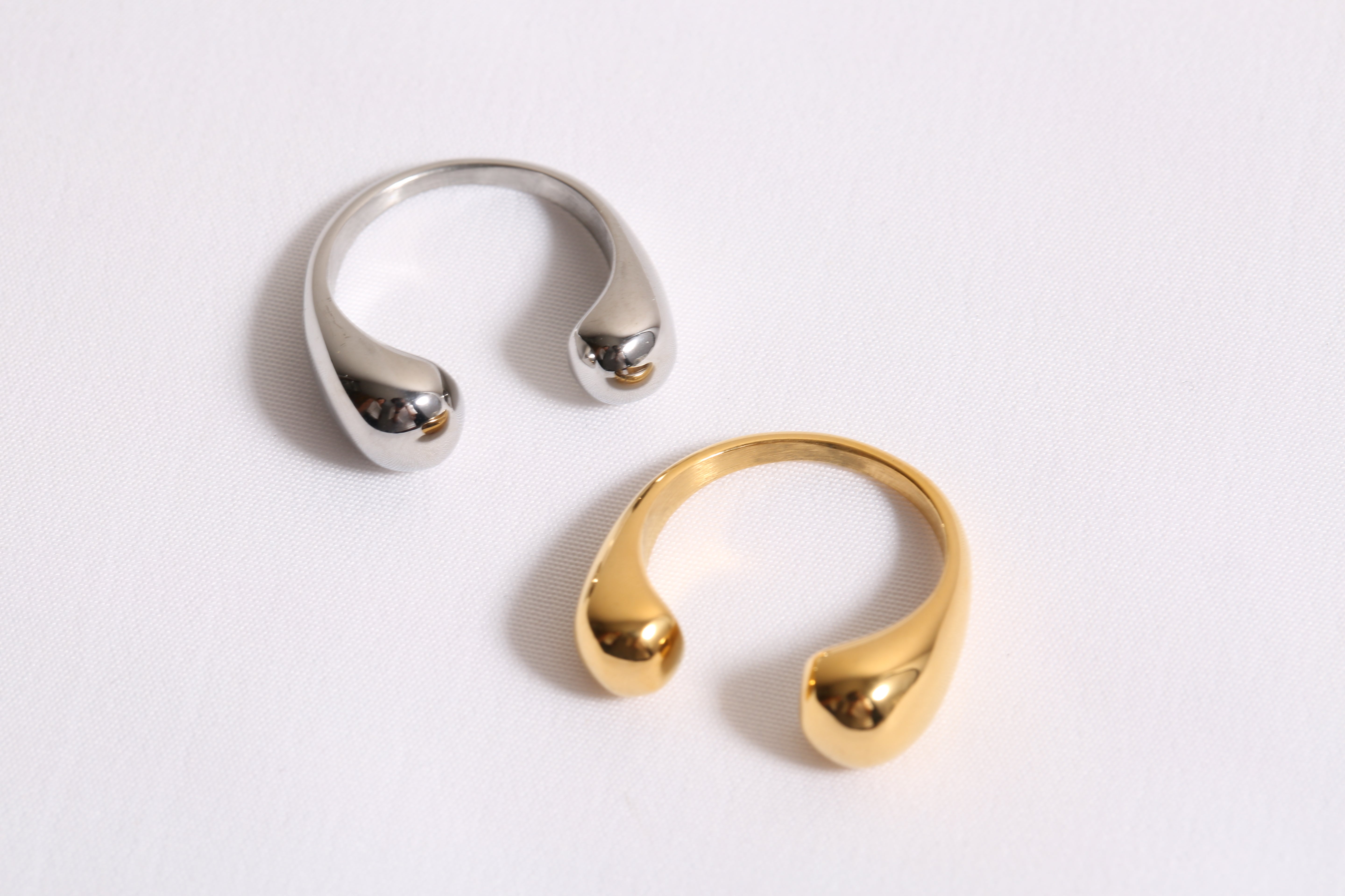 316L Leave Open Ring — ディテール | リング | サージカルステンレス316L | Misy Jewelry