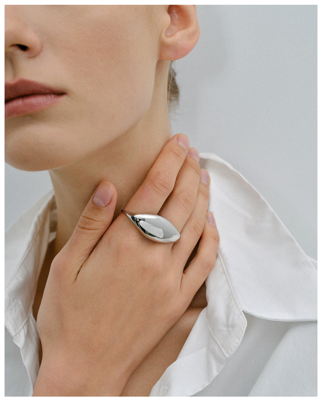 316L Wave Curve Ring — ディテール | リング | サージカルステンレス316L | Misy Jewelry