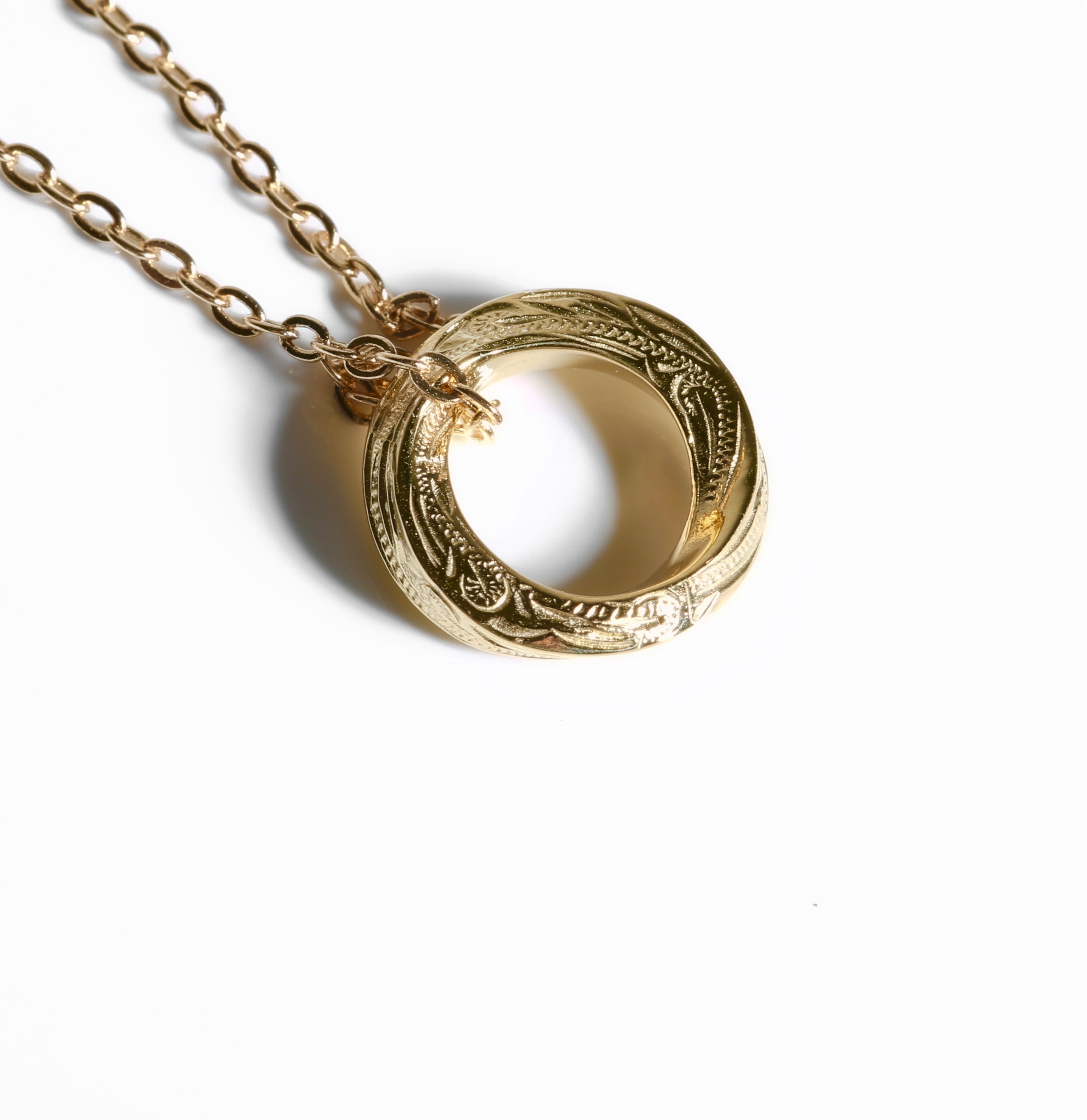 316L Hawaiian scroll  Necklace 詳細画像1｜Misy Jewelry