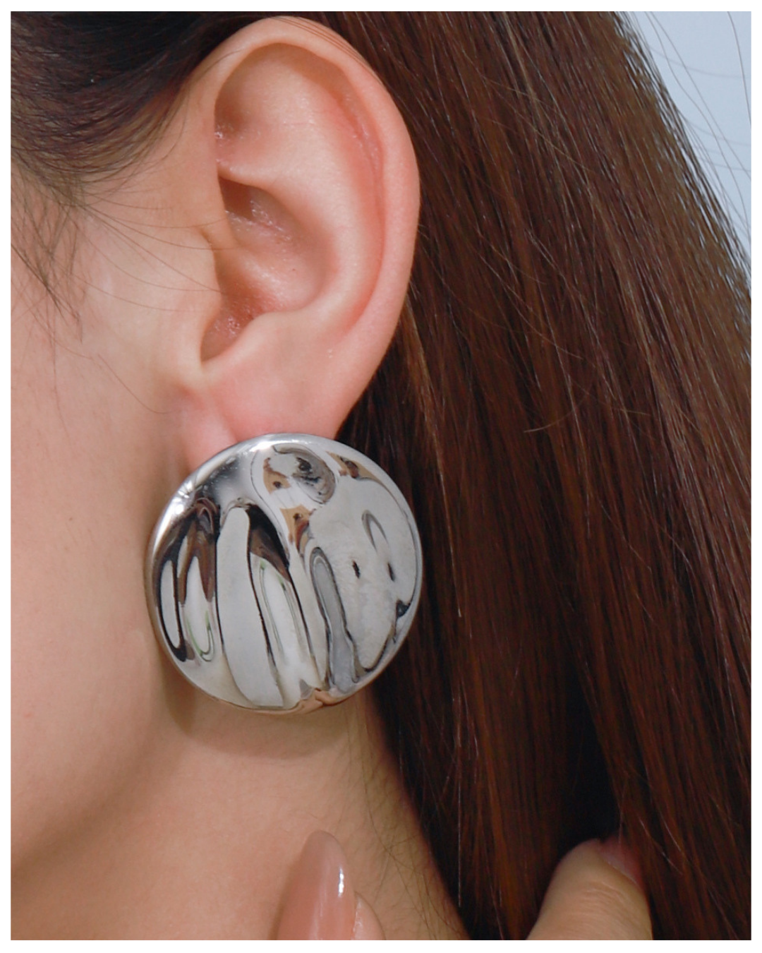 316L Liquid Dome Pierce 詳細画像2｜Misy Jewelry