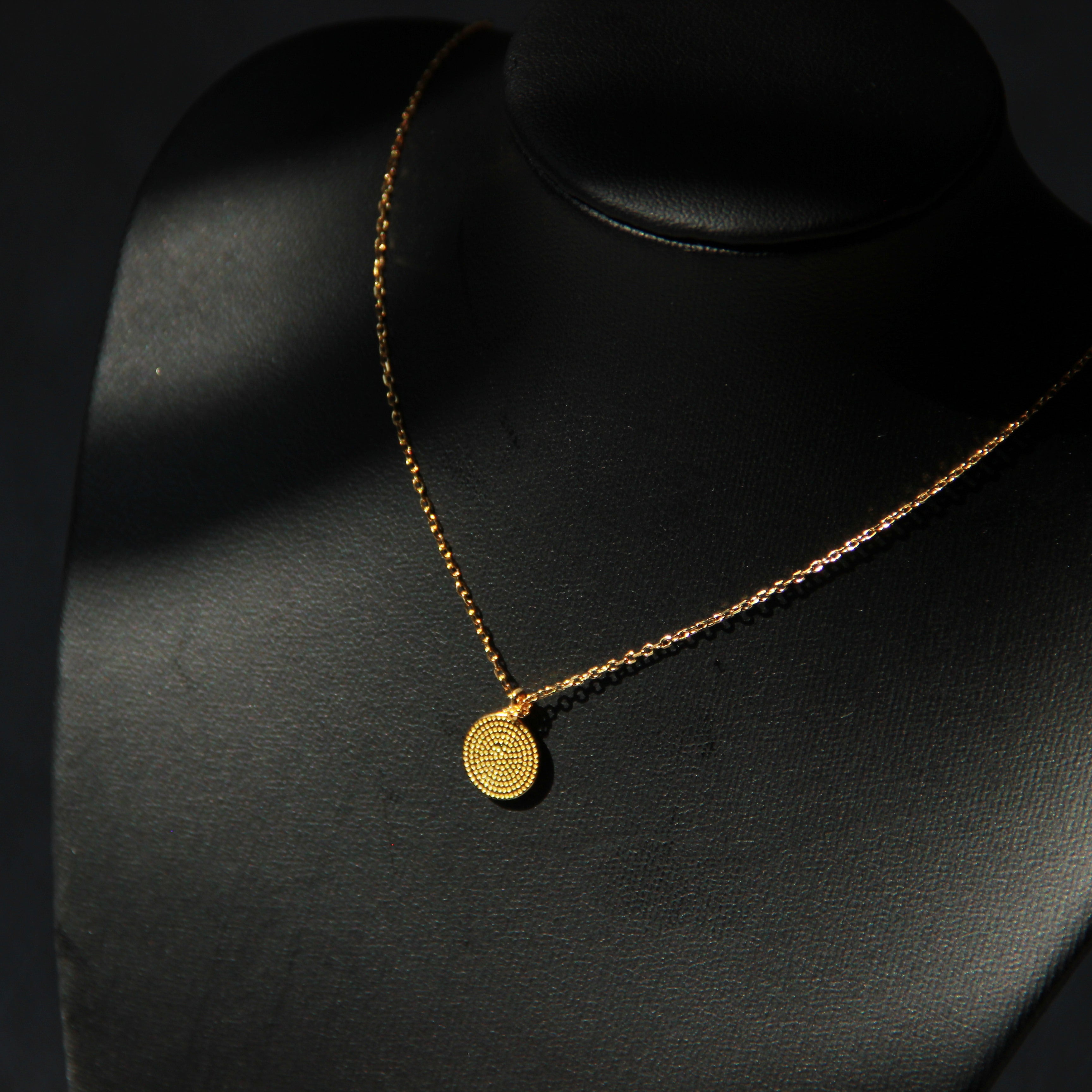 s925 Rose coin necklace reversible — ディテール | ネックレス | サージカルステンレス316L | Misy Jewelry