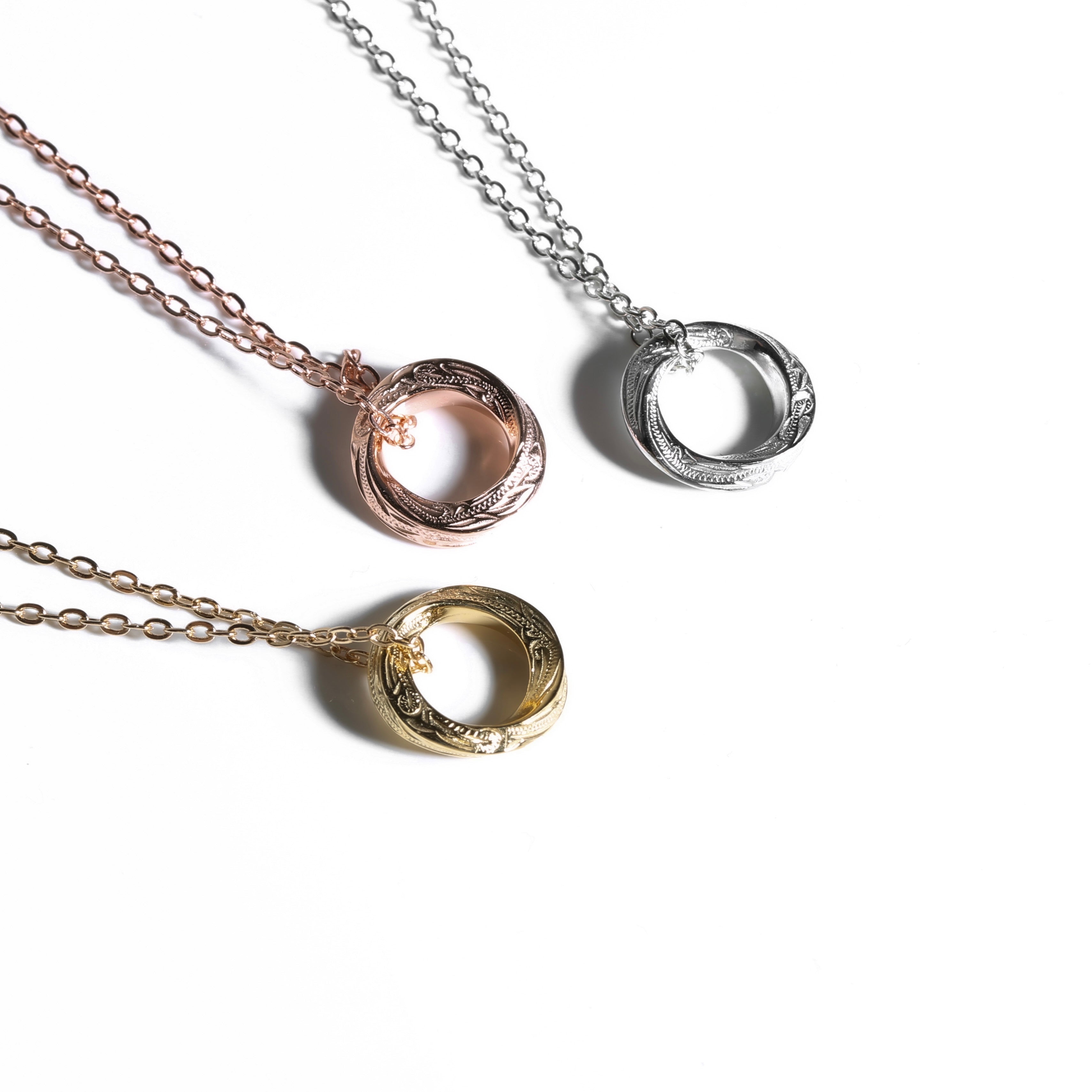 316L Hawaiian scroll  Necklace - ネックレス｜Misy Jewelry