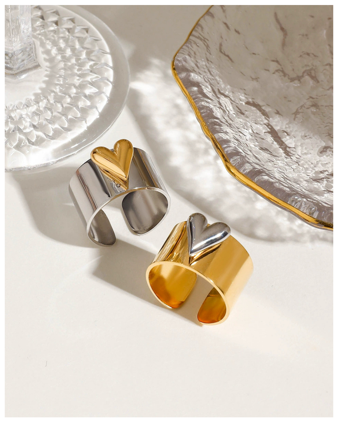 316L Heartl Edge Ring — ディテール | リング | サージカルステンレス316L | Misy Jewelry