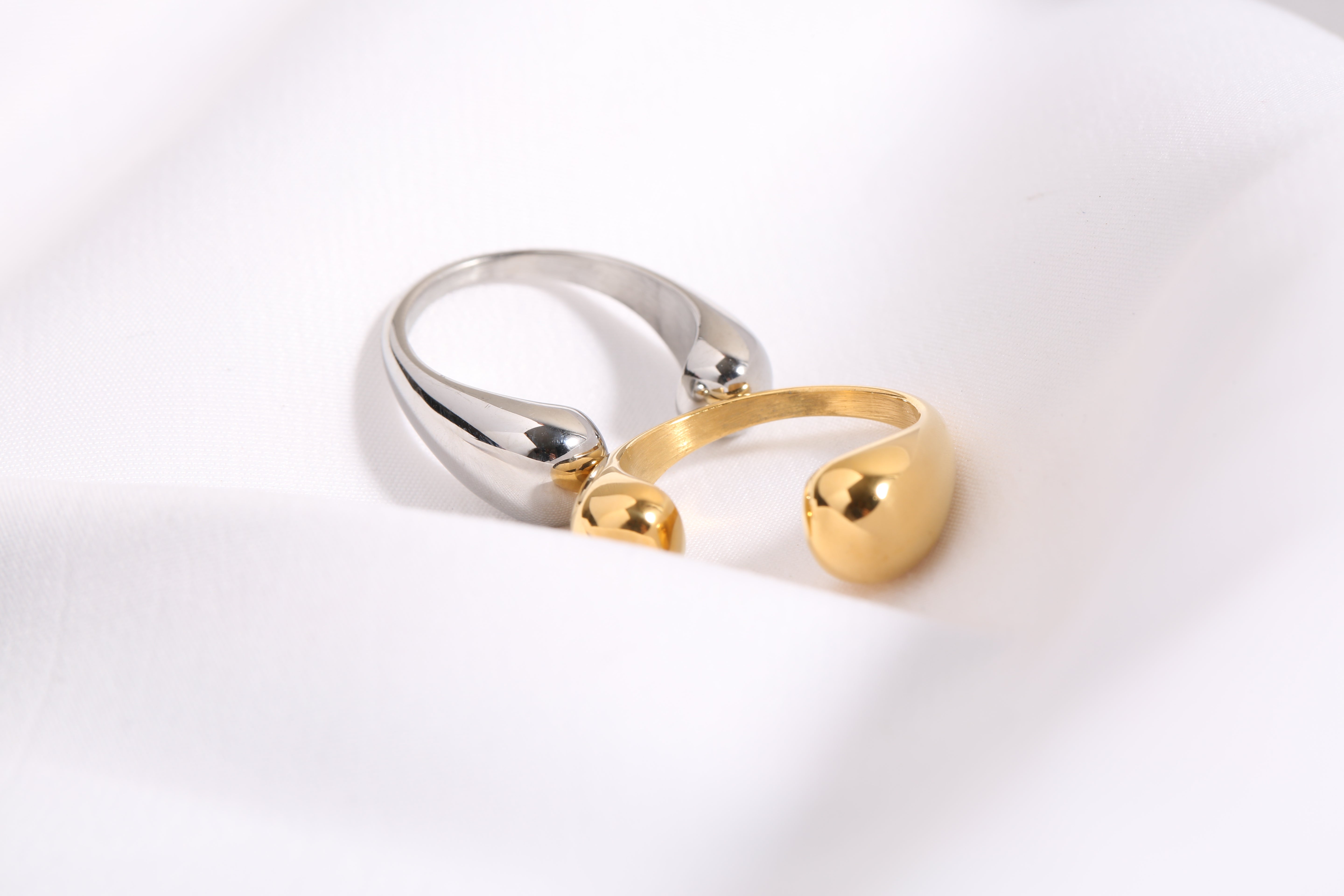 316L Leave Open Ring — ディテール | リング | サージカルステンレス316L | Misy Jewelry