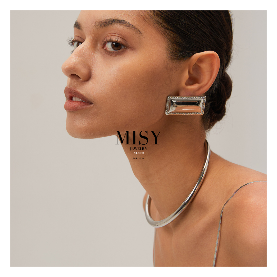 316L Elegant Snake Choker Necklace 詳細画像6｜Misy Jewelry