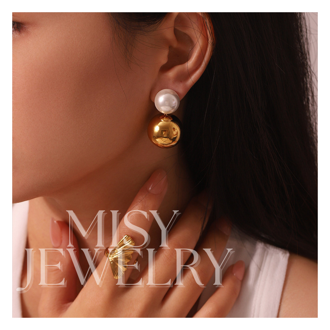 316L G-Perl Pierce 2 - ピアス・イヤリング｜Misy Jewelry