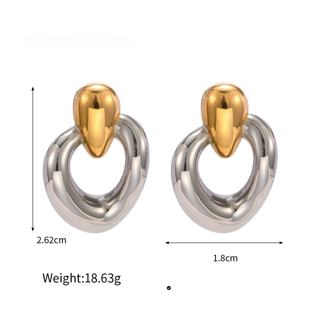 316L Bi-color Round Pierce — ディテール | リング | サージカルステンレス316L | Misy Jewelry