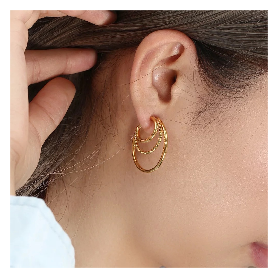 316L C-LayerPierce - ピアス・イヤリング｜Misy Jewelry