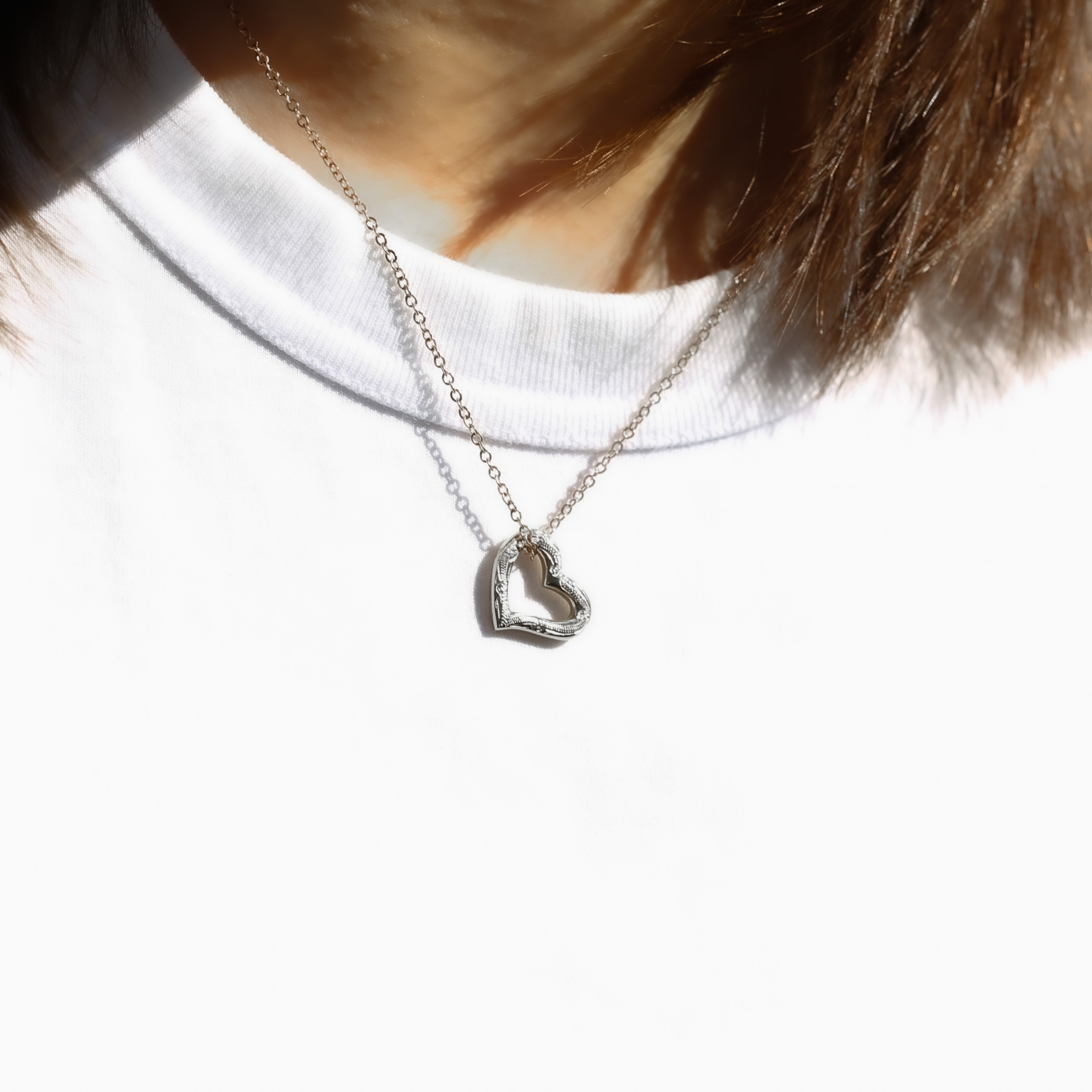 316L Hawaiian Heart Necklace 詳細画像1｜Misy Jewelry