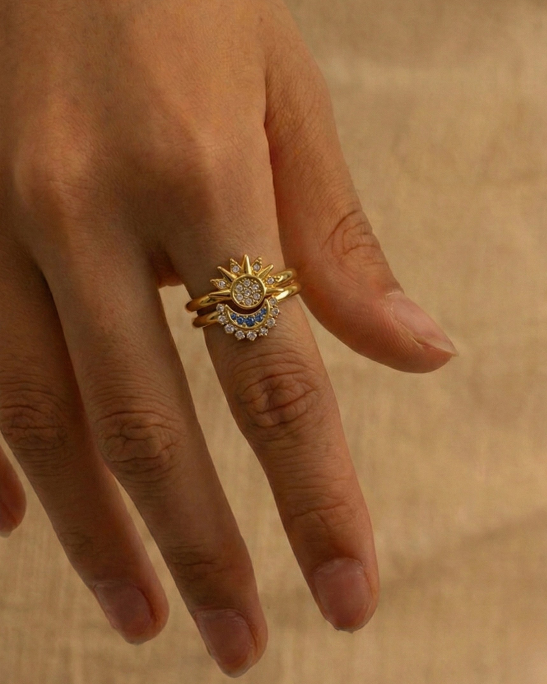 316L Daylight / Starlight Ring - リング｜Misy Jewelry