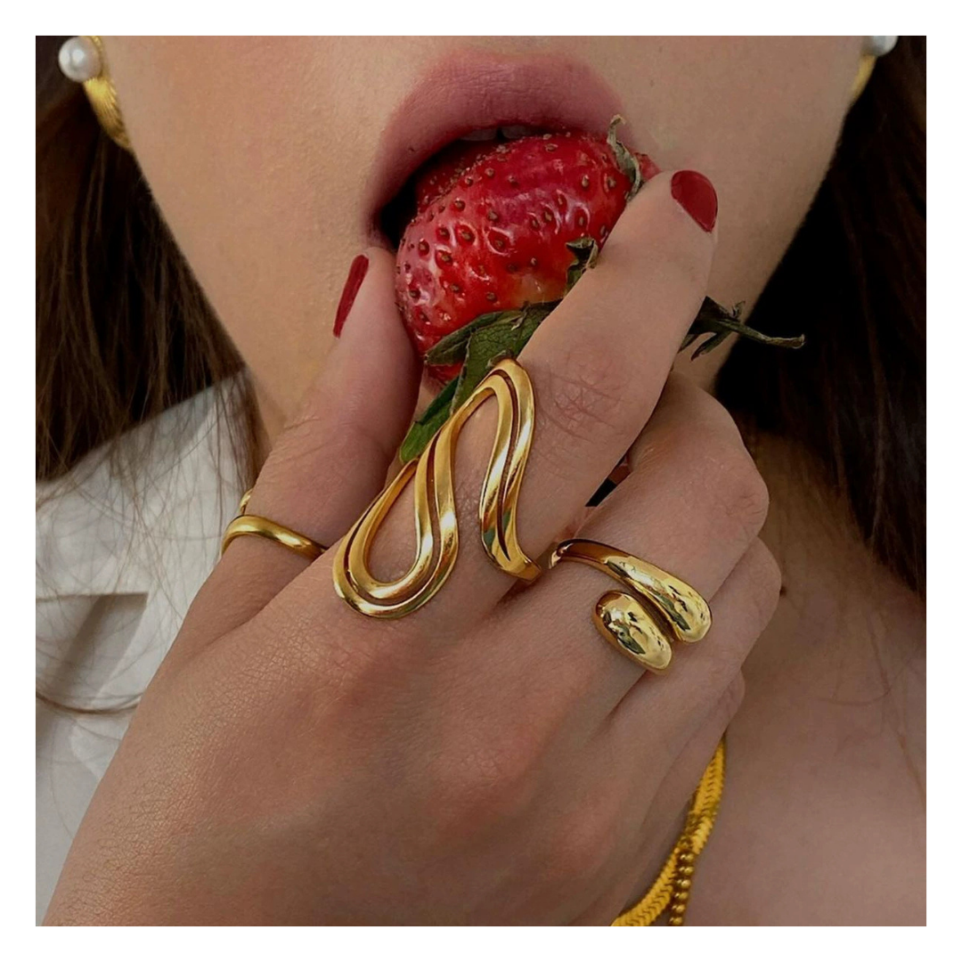 316L S-Flow Ring 詳細画像3｜Misy Jewelry