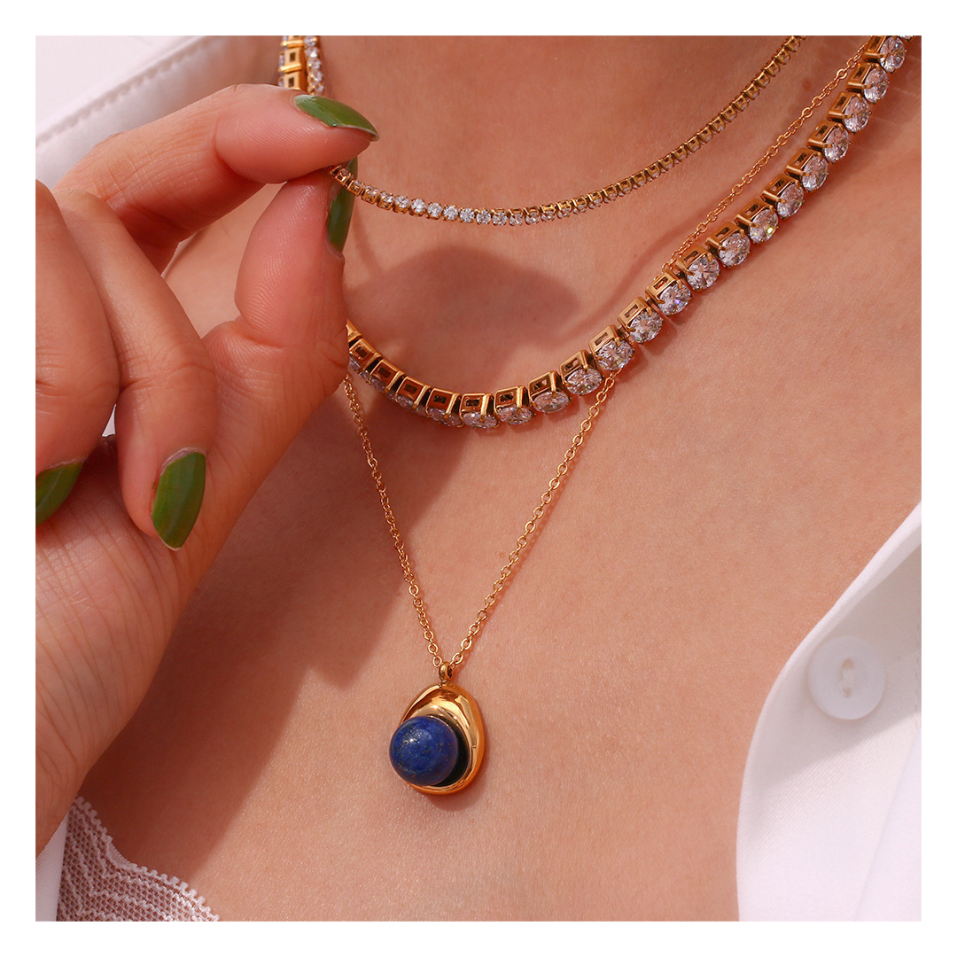316L Zirconia Necklace 4 size — ディテール | ネックレス | サージカルステンレス316L | Misy Jewelry