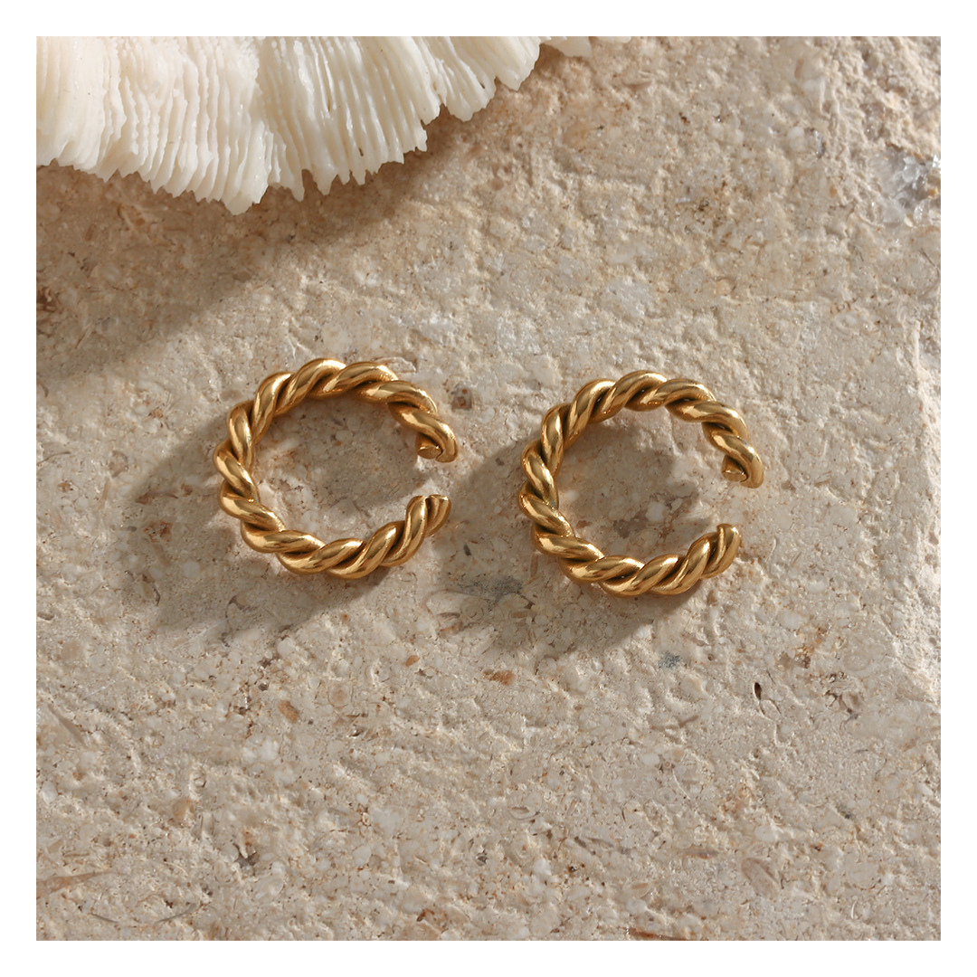 316L Twisted Ear Cuff(2set) — ディテール | リング | サージカルステンレス316L | Misy Jewelry