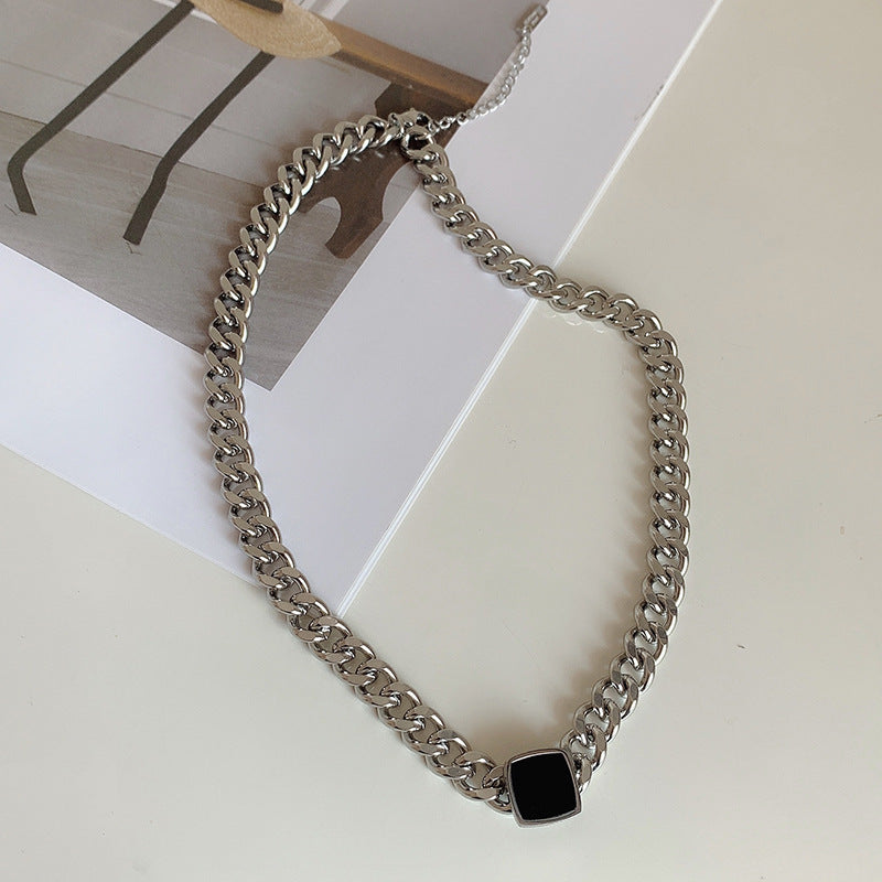 316L Square Chain Necklace 詳細画像1｜Misy Jewelry