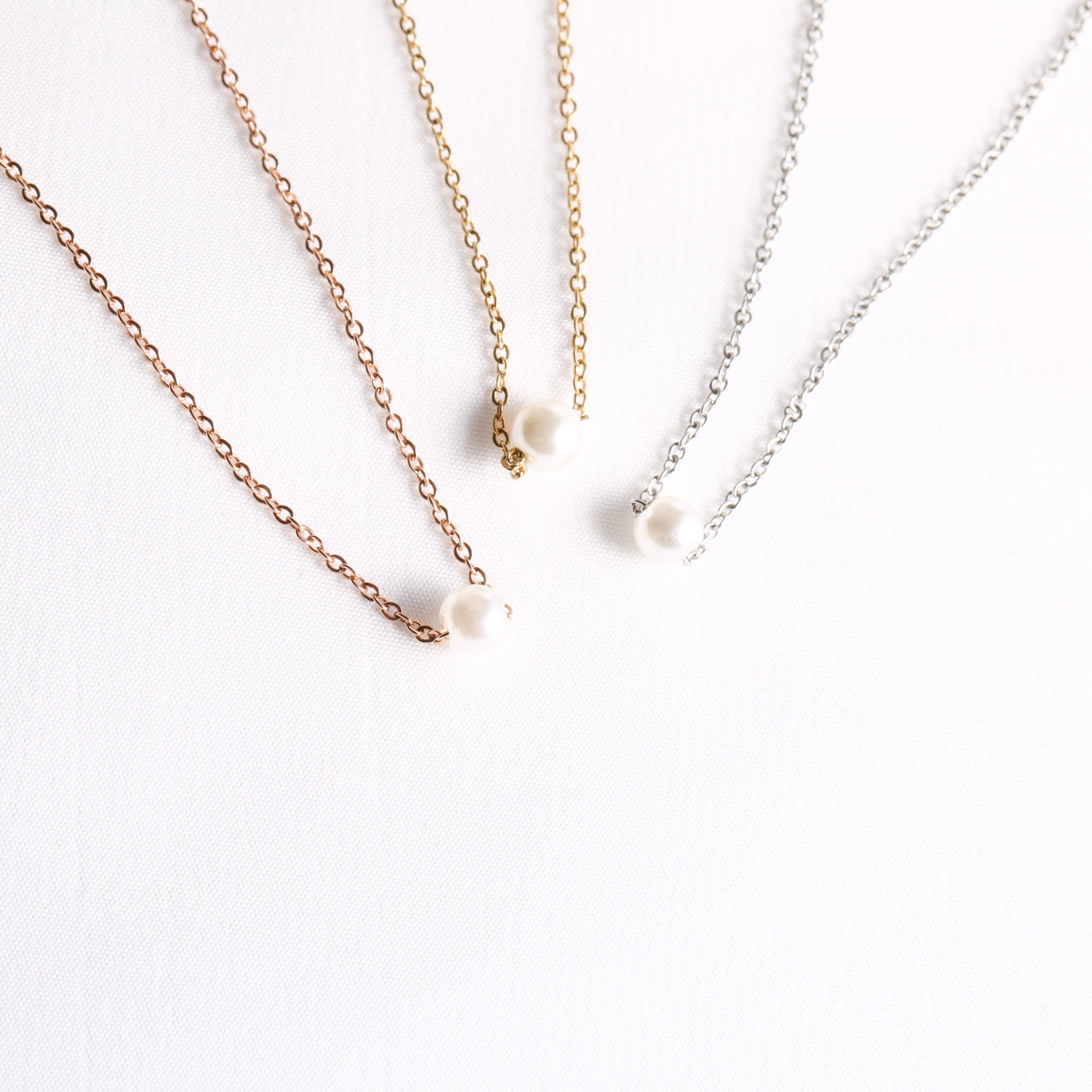 316L Perl Pendant Necklace — ディテール | ネックレス | サージカルステンレス316L | Misy Jewelry