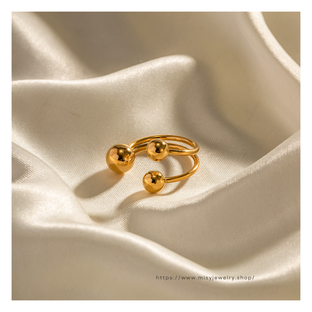 316L Sphere Ring 詳細画像4｜Misy Jewelry