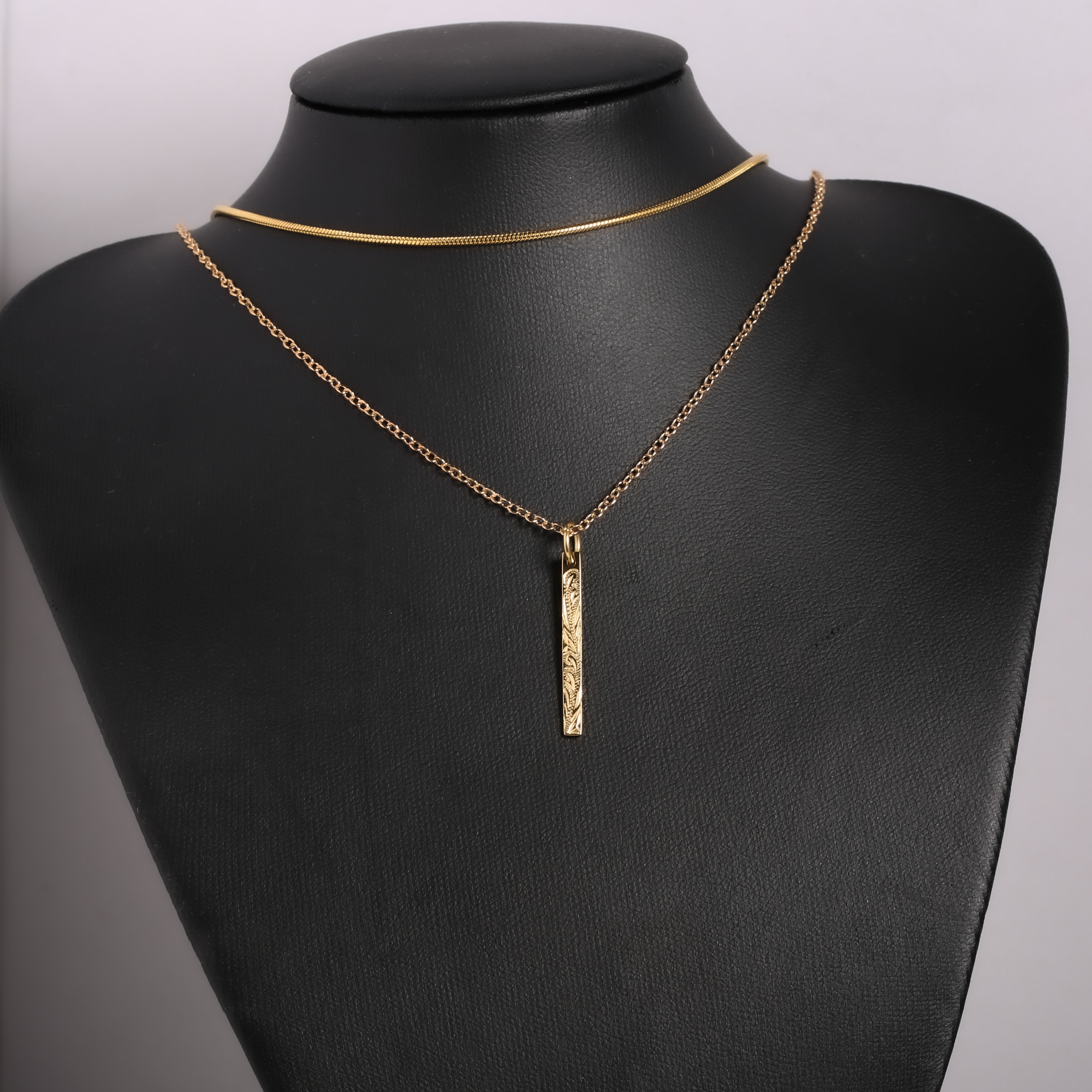 316L Hawaiian Plane Bar Necklace 詳細画像9｜Misy Jewelry