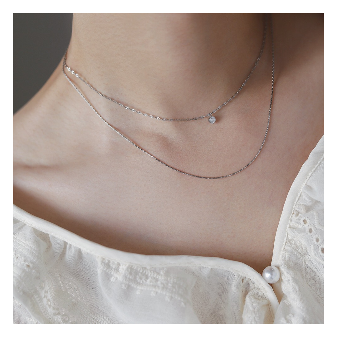 316L Anchor Double Necklace — ディテール | ネックレス | サージカルステンレス316L | Misy Jewelry