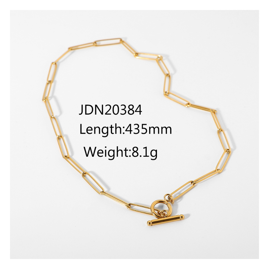 316L OT Chain Necklace 詳細画像3｜Misy Jewelry