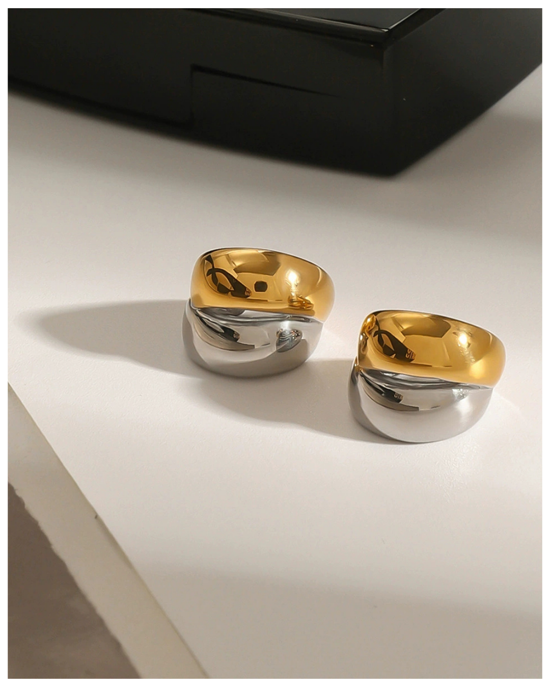 316L Bi-Color Ear Cuffs(片耳) 詳細画像1｜Misy Jewelry