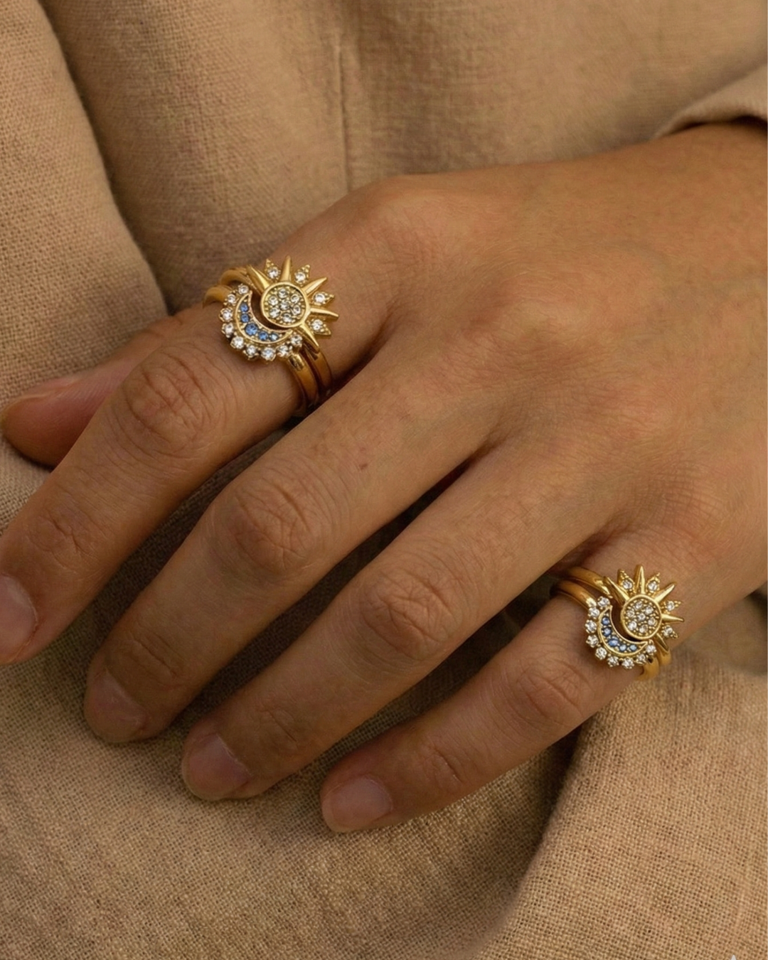 316L Daylight / Starlight Ring — ディテール | リング | サージカルステンレス316L | Misy Jewelry