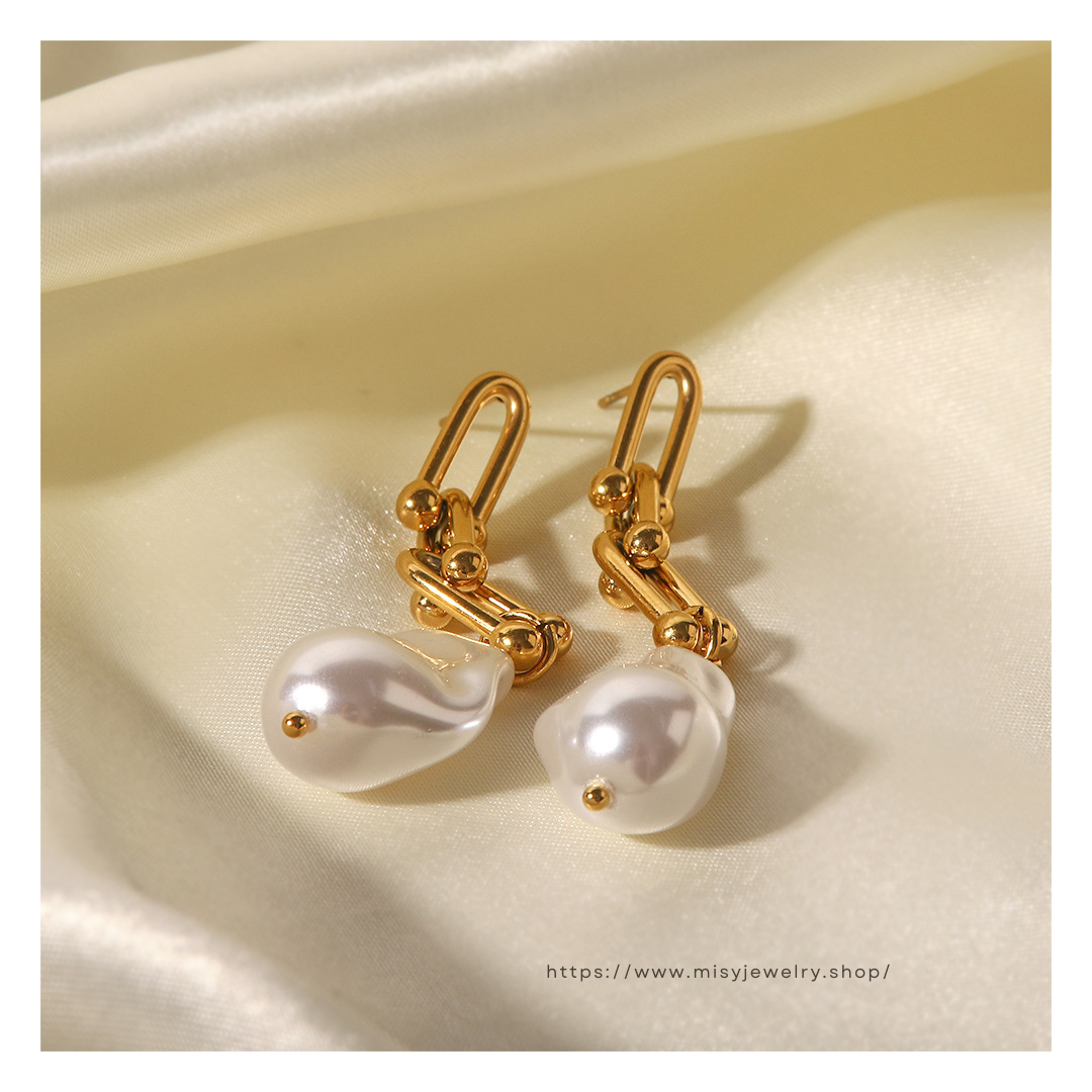 316L U-Perl Pierce — ディテール | リング | サージカルステンレス316L | Misy Jewelry