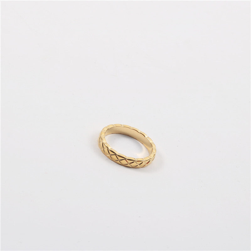 316L X cut Ring — ディテール | リング | サージカルステンレス316L | Misy Jewelry
