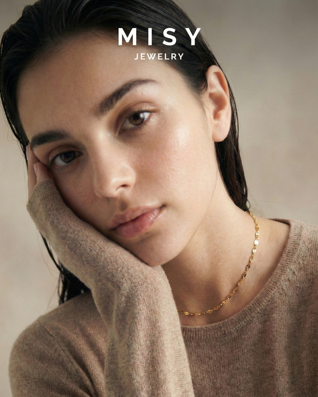 316L Petal choker necklace - ネックレス｜Misy Jewelry