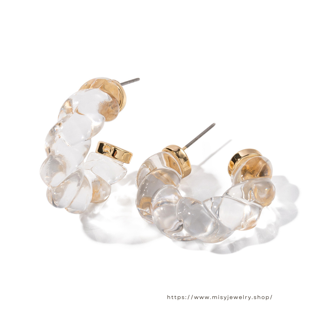 316L Clear Pierce — ディテール | リング | サージカルステンレス316L | Misy Jewelry