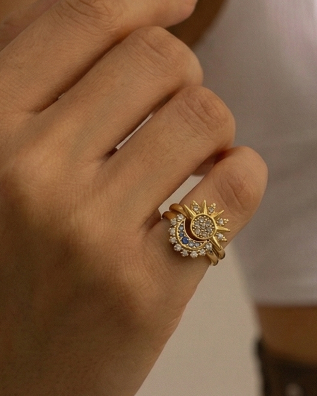 316L Daylight / Starlight Ring — ディテール | リング | サージカルステンレス316L | Misy Jewelry