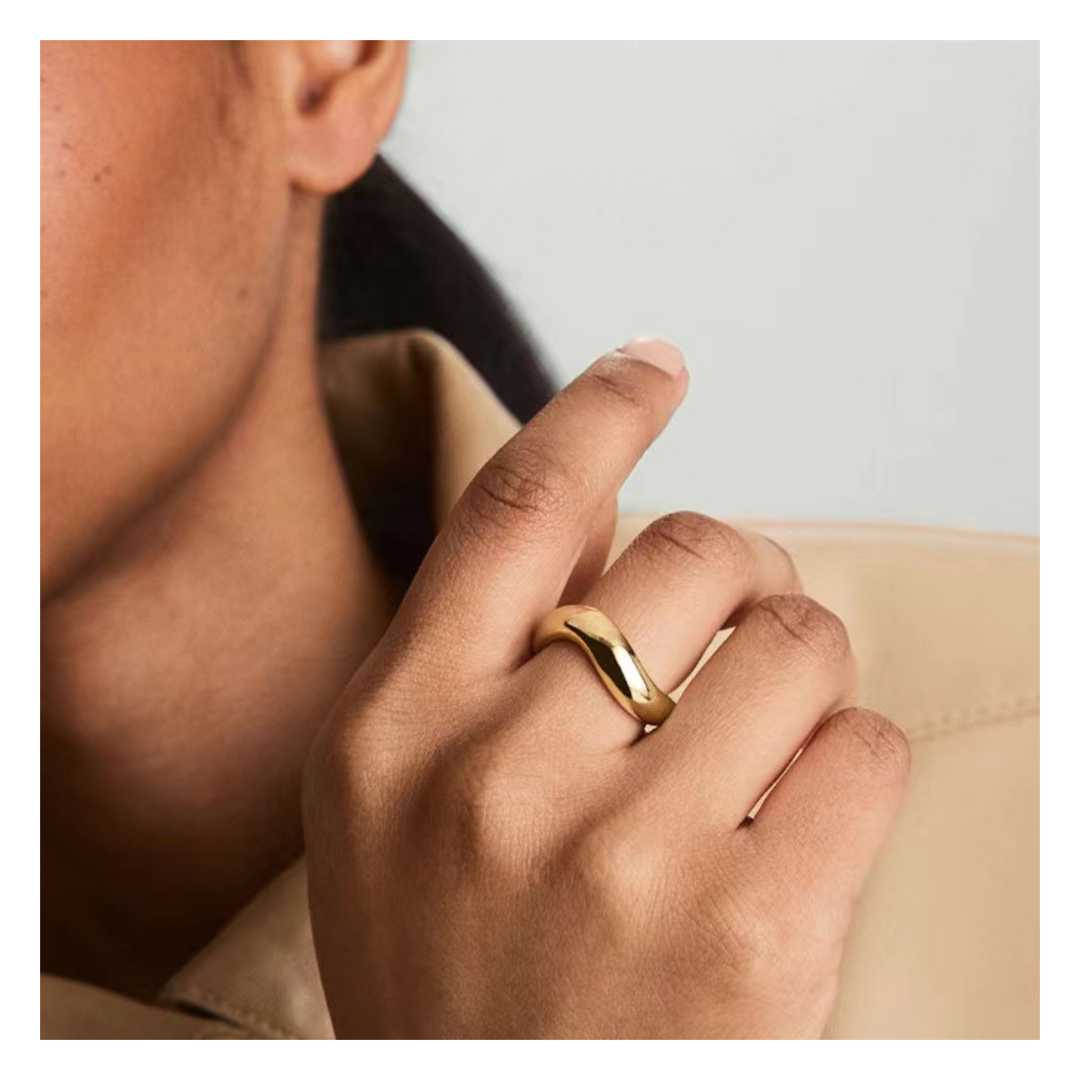 316L Curve Ring | リング | サージカルステンレス316L | Misy Jewelry