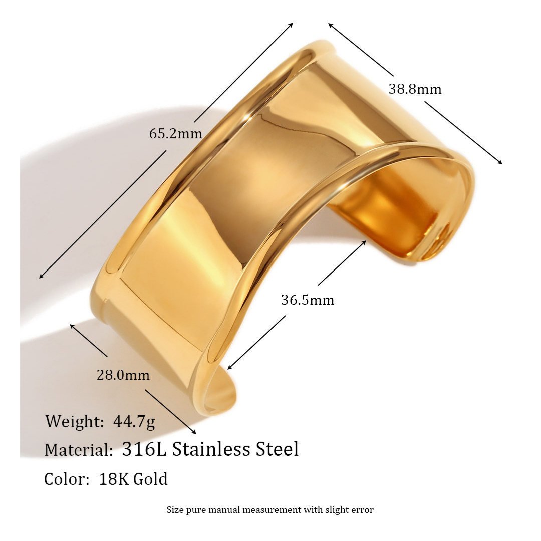 316L Fashionable Bangle — ディテール | ブレスレット | サージカルステンレス316L | Misy Jewelry
