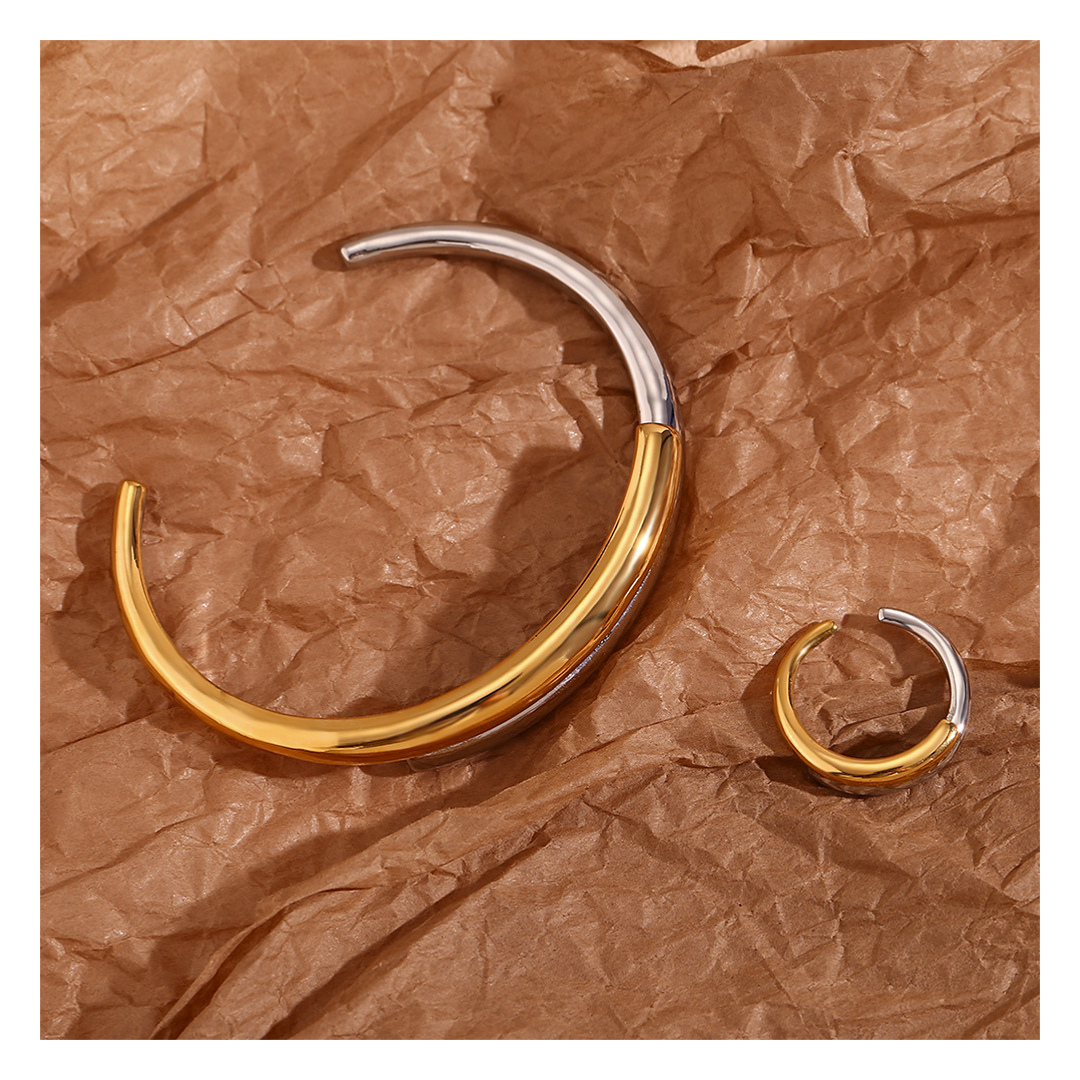 316L Bicolor Cross Ring — ディテール | リング | サージカルステンレス316L | Misy Jewelry