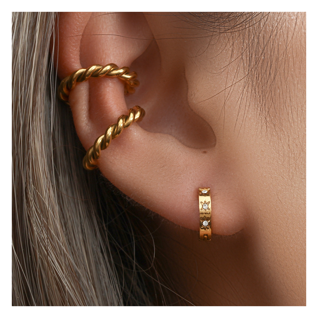316L Twisted Ear Cuff(2set) — ディテール | リング | サージカルステンレス316L | Misy Jewelry