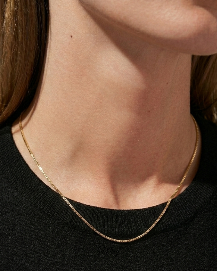 316L Cube Necklace