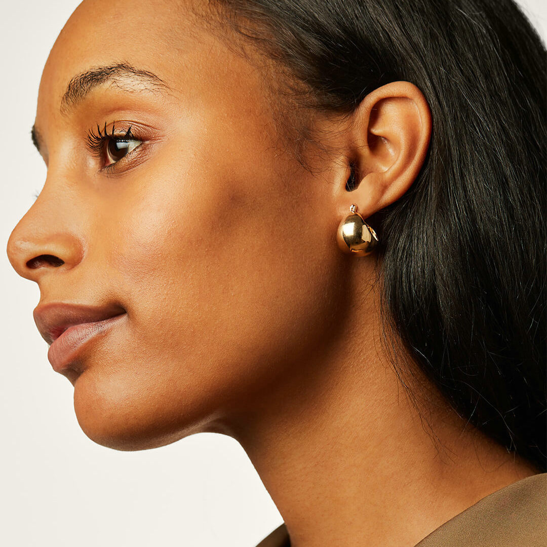 316L Ball Pierce — 着用イメージ | リング | サージカルステンレス316L | Misy Jewelry
