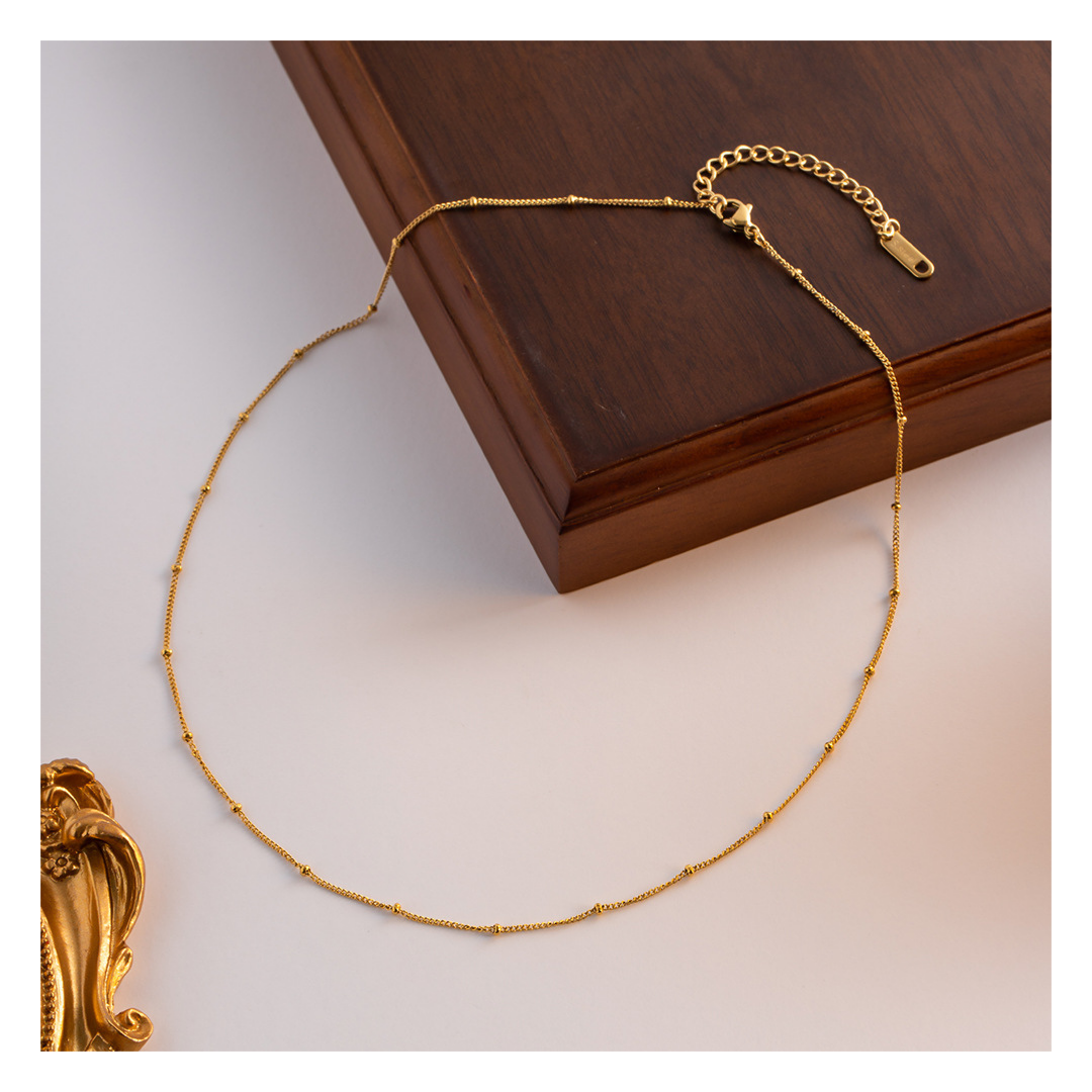 Dot Chain Necklace - ネックレス｜Misy Jewelry