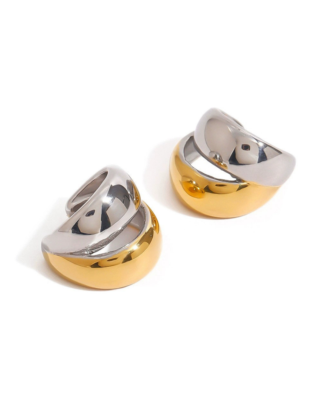 316L Bi-Color Ear Cuffs(Single) — ディテール | リング | サージカルステンレス316L | Misy Jewelry