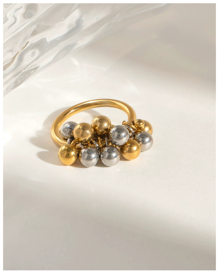 316L Bi-Color Sphere Bubble Ring1